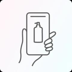 アイテム選択の案内