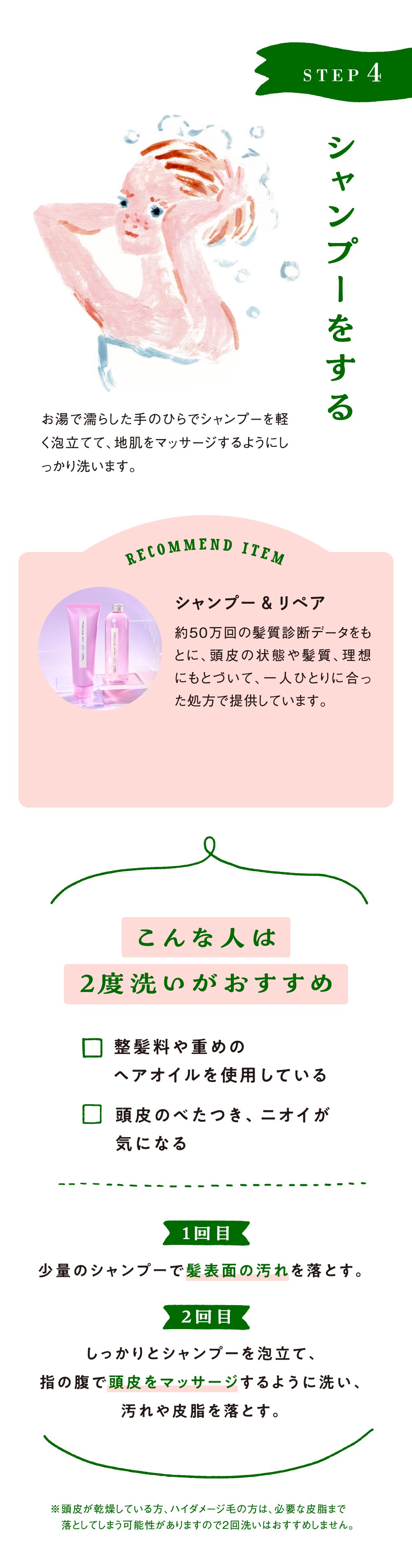 ヘアケアシーン
